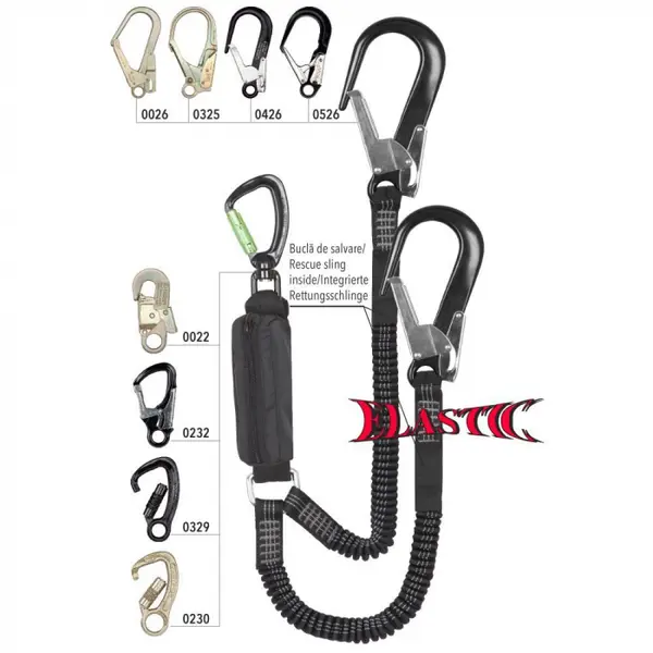 Mijloc de legatura cu doua capete Vertiqual MAGNUM FLEX TWIN, L 1.9 metri