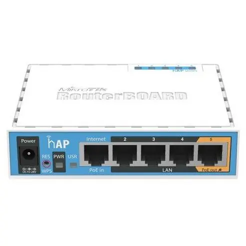 MikroTik MIKROTIK AP hAP N 5LAN FE POE IN/OUT
