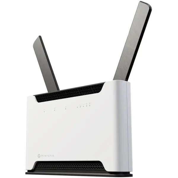 MikroTik Router wireless MikroTik Gigabit Chateau, Dual-Band, WiFi 6, Alb-negru