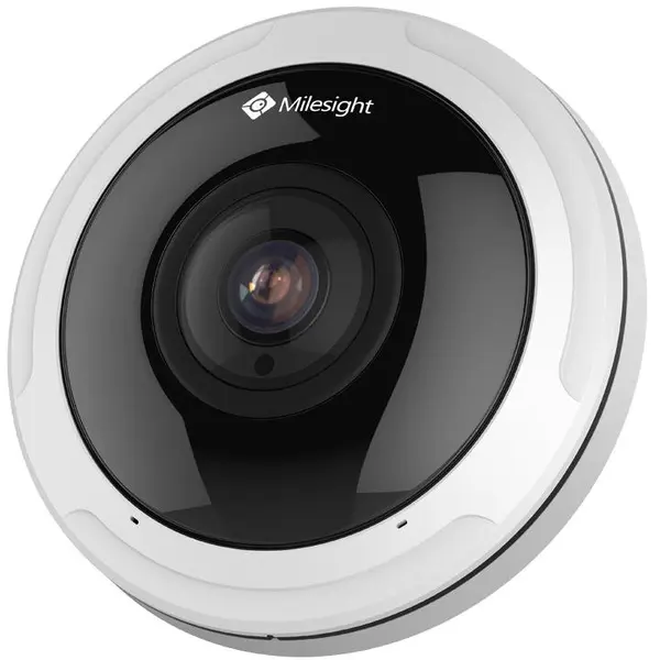 MILESIGHT TECHNOLOGY Camera de supraveghere pentru interior-exterior Milesight, IP fisheye, Distanta IR 15 m, Tip lentila fixa 1.98 mm, Microfon, da, PoE, Slot card SD, MS-C9674-PA