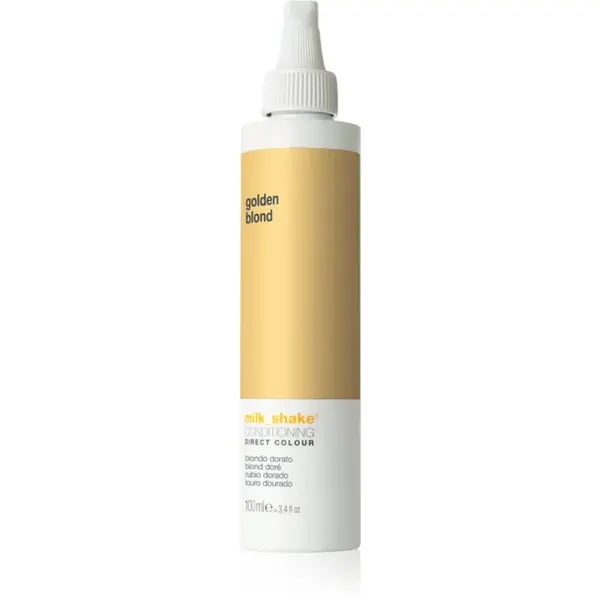 milk_shake® Direct Colour balsam nuanțator pentru hidratare intensa Golden blond 100 ml