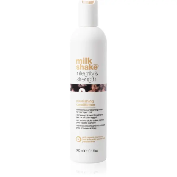 milk_shake® Integrity & Strength Nourishing Conditioner balsam hranitor pentru par deteriorat 300 ml