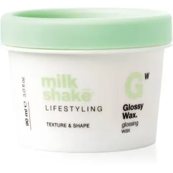 milk_shake® Lifestyling Glossy Wax ceară pentru definire și strălucire