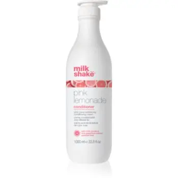 milk_shake® Pink Lemonade Conditioner balsam nuanțator pentru par blond