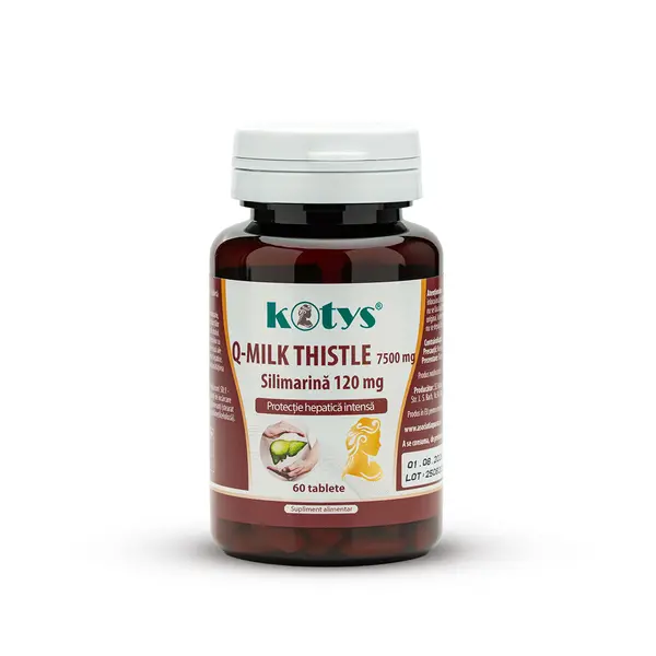 Milk Thistle 7500 mg, Kotys, 60 tablete