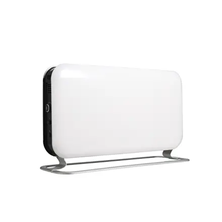 Mill Convector electric de podea Mill SG2000LED, 2000 W, Ventilator, 3 trepte de putere, Display LED, Termostat mecanic, Alb