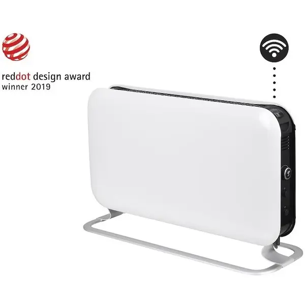 Mill Convector portabil Mill CO1200WIFI3, 1200 W, Wi-Fi, Millheat App, Bluetooth, Display LED, Termostat, 25 mp, Alb