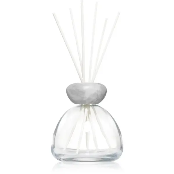 Millefiori Air Design Marble Glass Clear aroma difuzor fara rezerva Grey Cap 1 buc