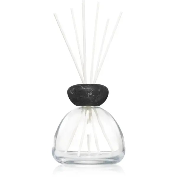 Millefiori Air Design Marble Glass Clear aroma difuzor fara rezerva Black Cap 1 buc