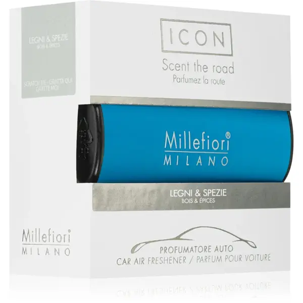 Millefiori Icon Legni & Spezie parfum pentru masina 1 buc