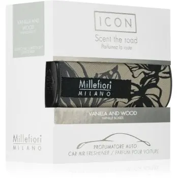 Millefiori Icon Vanilla & Wood parfum pentru masina