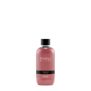 Millefiori Milano Fragrance Diffuser Ambra & Rosa Refill 250 ml