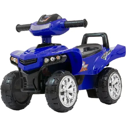Milly Mally Atv pentru copii Milly Mally, Monster Navy,dezvolta abilitati motorii, greutate maxima suportata, Albastru