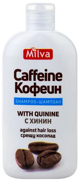 Milva Șampon cu cafeină și chinină, 200 ml