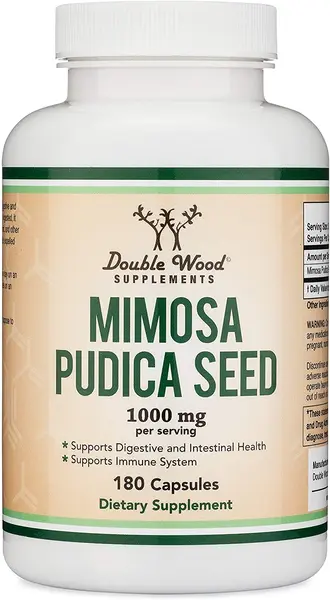 Mimosa Pudica Seed, 180 capsule, Double Wood