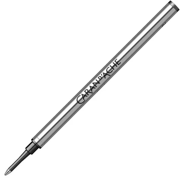 Mina roller fina F, Caran d'Ache, negru