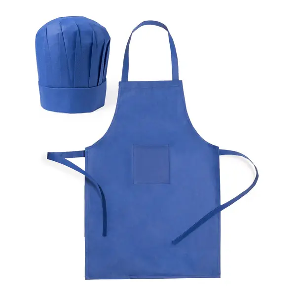 Mincok set chef pentru copii - albastru