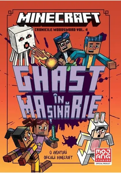 Minecraft: Ghast in masinarie. Seria Cronicile Woodsword Vol.4