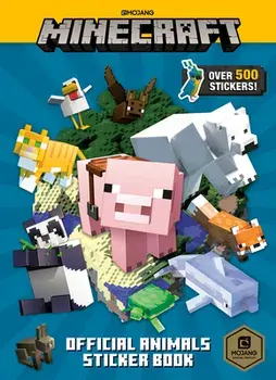 Minecraft Official Animals Sticker Book (Minecraft), Paperback/***