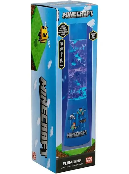 Minecraft Plastic Flow Lamp 33cm