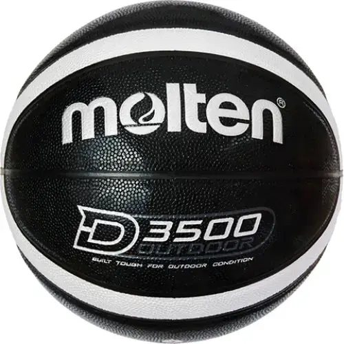 Minge baschet Molten B7D3500-KS, speciala outdoor, Negru