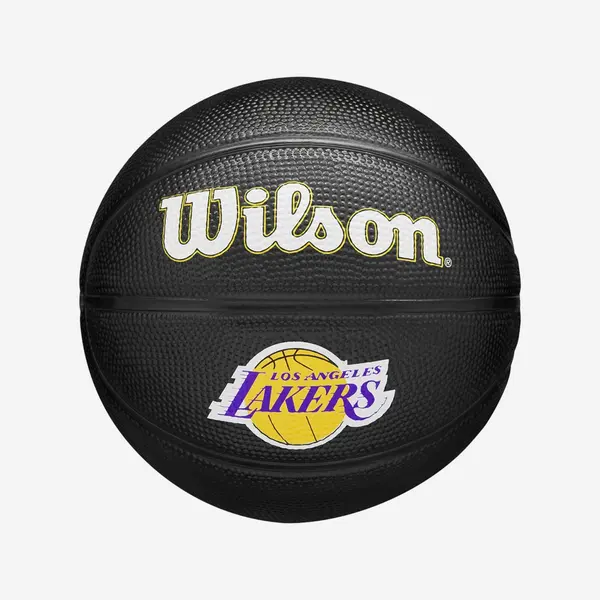 Minge de baschet mărimea 3 - Wilson NBA Team Tribute Los Angeles Lakers Negru