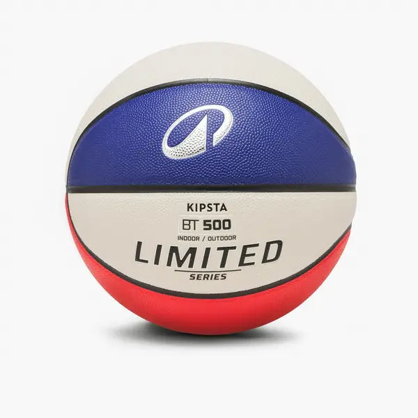 Minge de baschet mărimea 7 - CONTROL MATCH BT500 Albastru Roșu