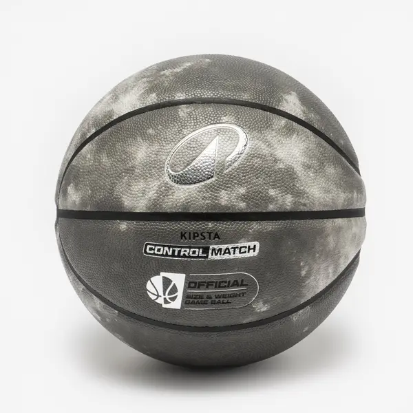 Minge de baschet mărimea 7 - CONTROL MATCH BT500 Gri