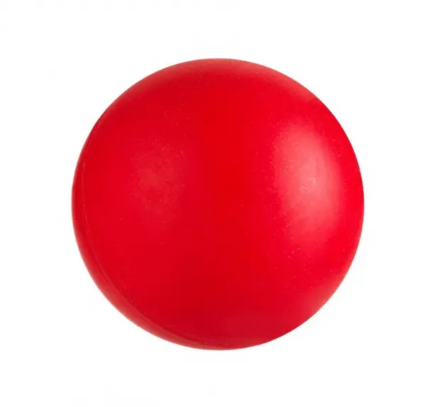 Minge de jucarie pentru caini, Rosu, 6 cm