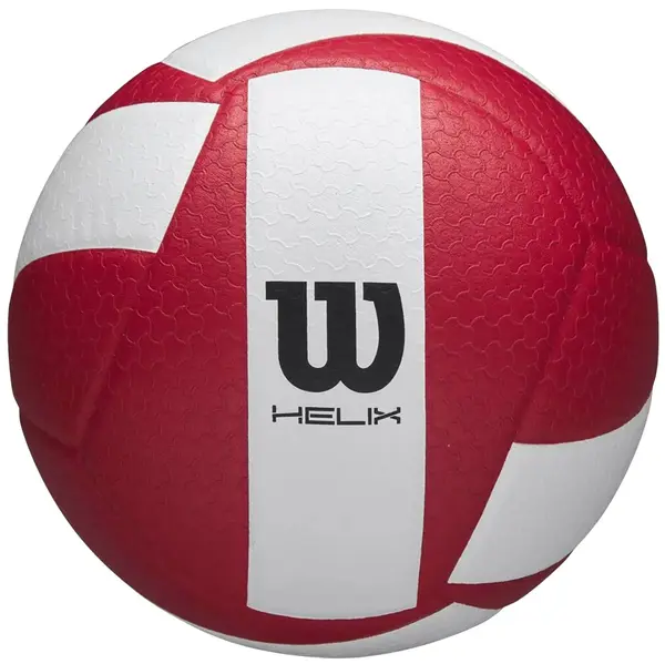 Minge de volei Wilson - Helix VB, mărimea 5, roșu/alb
