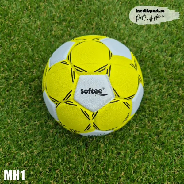 Minge handbal SOFTEE - MH1 1, Galben-alb