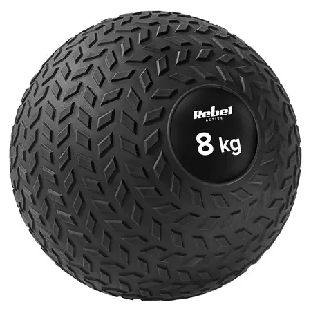 minge medicinala mica slam ball 23 cm 8 kg rebel active