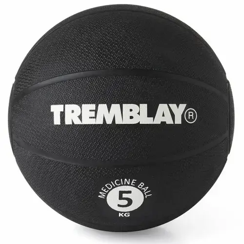 Minge medicinala TREMBLAY MB05, 5KG, diametru 27.5 cm (Negru)