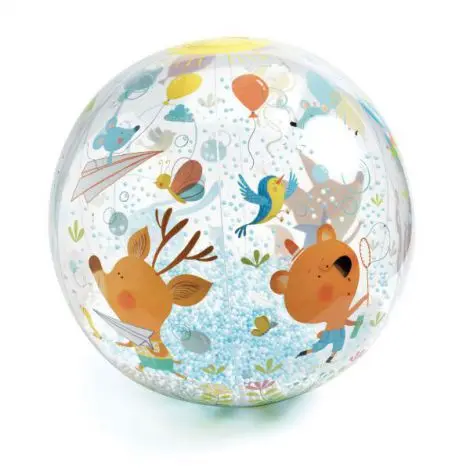 Minge usoara Djeco - Animalute in miscare, Bubbles ball