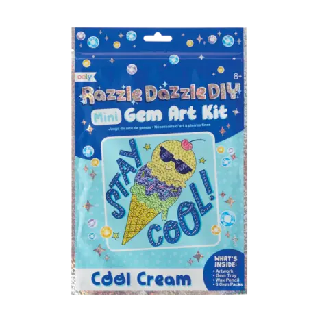 Mini Atelier creativ DIY cu diamante - Cool Icecream