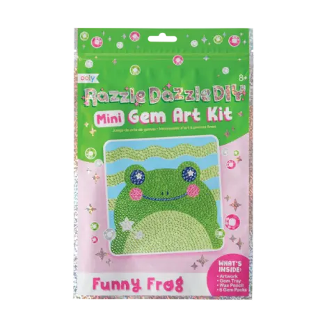 Mini Atelier creativ DIY cu diamante - Funny Frog