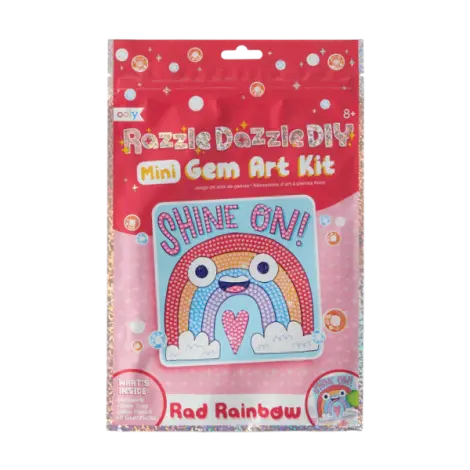 Mini Atelier creativ DIY cu diamante - Rad Rainbow