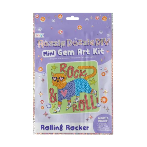 Mini Atelier creativ DIY cu diamante - Rolling Rocker