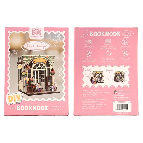 Mini Book Nook - Flower Boutique | Cartartem