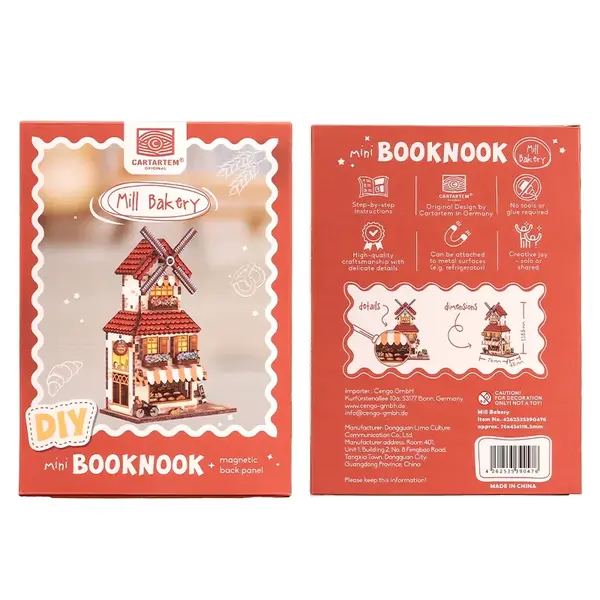 Mini Book Nook - Mill Bakery | Cartartem