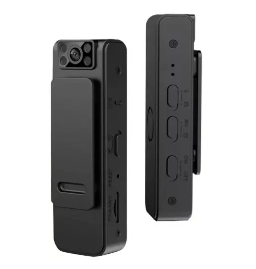 Mini camera video cu clips Full HD 1080P vedere nocturna
