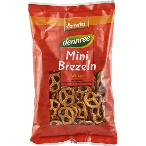 Mini covrigei din grau Demeter, eco - 150 g