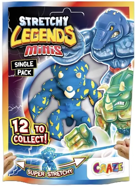 Mini creaturi elastice Craze - Legends, sortiment