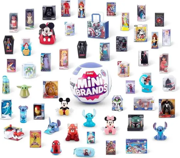 Mini figurina - Disney Mini Brand - Series 3 (produs surpriza, pret pe bucata) | Zuru