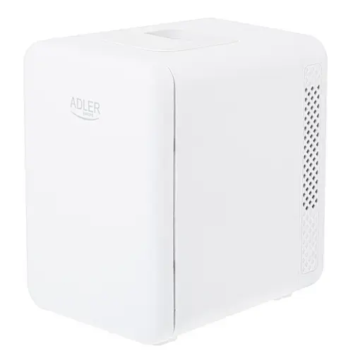 Mini frigider Adler AD 8084W, 12V/220V, 32-42 W, 4 L, Incalzire/Racire (Alb)