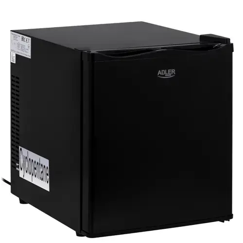 Mini frigider Adler AD 8089, 28 l, Clasa E, Iluminare LED (Negru)