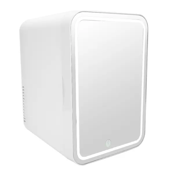 Mini Frigider pentru machiaj Cozevdnt capacitate 8L portabil cu oglinda