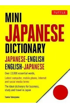 Mini Japanese Dictionary: Japanese-English, English-Japanese (Fully Romanized) - Yuki Shimada