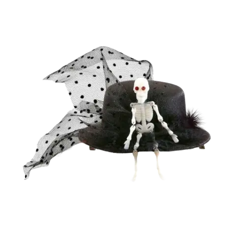 Mini palarie schelet 9392N