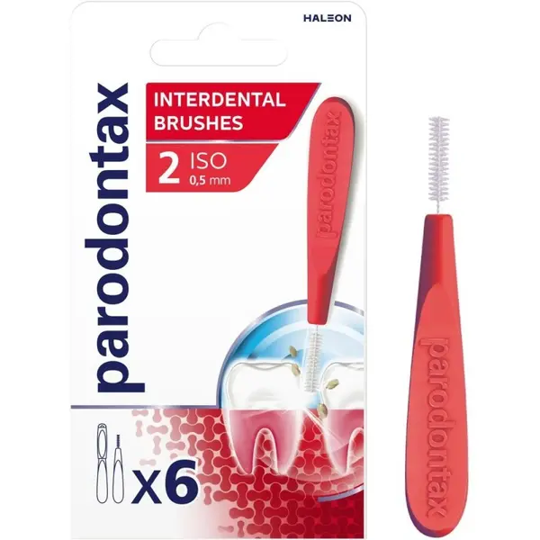 Mini Periuta Interdentara Parodontax, Marimea 2, 6 Bucati